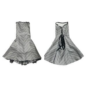 Jessica McClintock For Gunne Sax Strapless Cocktail Dress Size 9